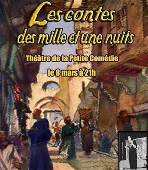 Affiche de Soirée Conte avec Les contes des mille et une nuits