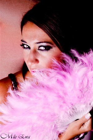 Affiche de Soirée-rencontre Cristal Cruze, danseuse de lap dance