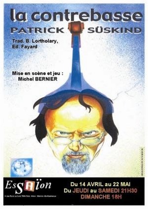 Affiche de La Contrebasse | Théâtre de l'Essaïon