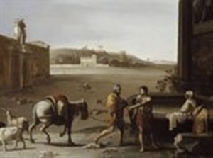 Affiche de Exposition au Grand Palais : Le Paysage à Rome 1600-1650 | par Gérard Soulier