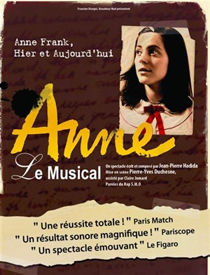 Affiche de Anne le musical | Espace Pierre Cardin