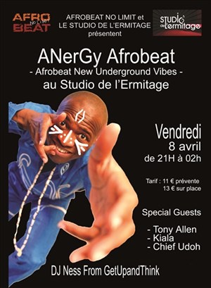 Affiche de Anergy Afrobeat