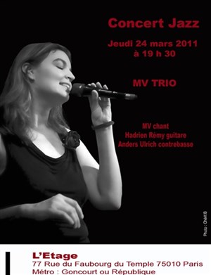 Affiche de Concert de MV en trio