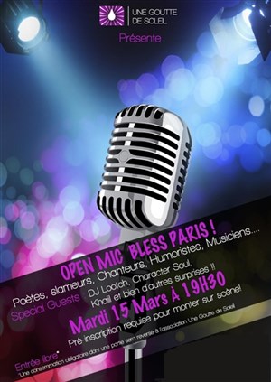 Affiche de Open Mic : Bless Paris