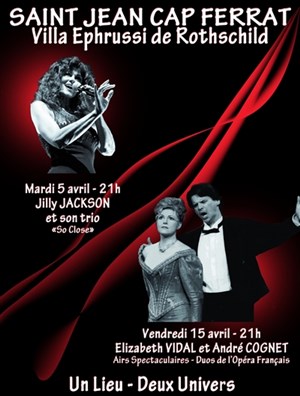 Affiche de Elizabeth Vidal et André Cognet - Airs spectaculaires et duos de l'Opéra français