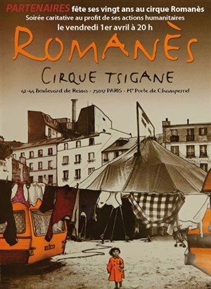 Affiche de Cirque Romanès : les tziganes ont du coeur