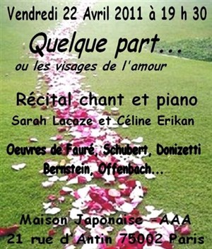 Affiche de Quelque part ou les visages de l'amour