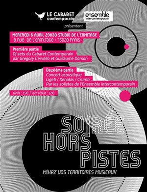 Affiche de Cabaret (inter)contemporain