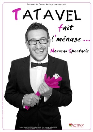 Affiche de Sylvain Tatavel dans Tatavel fait le ménage