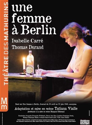 Affiche de Une femme à Berlin | avec Isabelle Carré