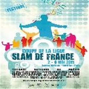 Affiche de Slam de poésie, qualification pour la Coupe de la Ligue Slam de France