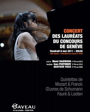 Affiche de Concert des Lauréats du 65e Concours de Genève
