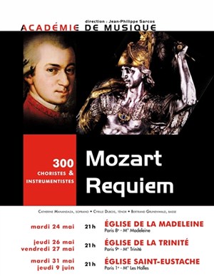 Affiche de Requiem de Mozart