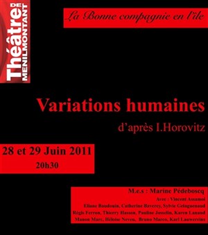 Affiche de Variations Humaines