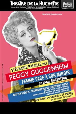 Affiche de Peggy Guggenheim, femme face à son miroir