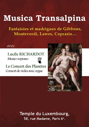 Affiche de Musica Transalpina