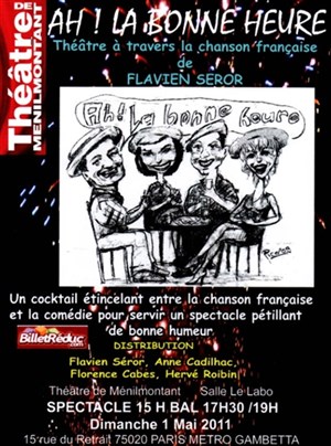 Affiche de Ah ! La bonne heure : Spectacle suivi d'un bal