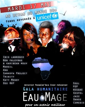 Affiche de Concert humanitaire : Eau Mage, pour un avenir meilleur