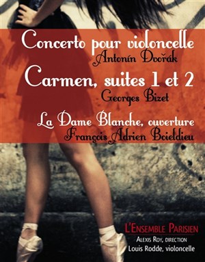 Affiche de Carmen et le concerto pour violoncelle de Dvorak