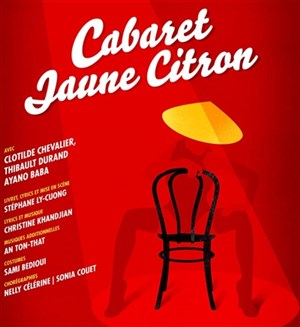Affiche de Cabaret jaune citron