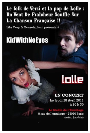 Affiche de Lolle + KidWithNoEyes