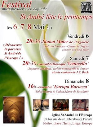 Affiche de Festival Saint André fête le printemps