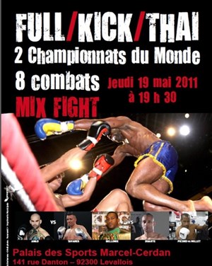 Affiche de Championnats du monde Full/Kick/Thai