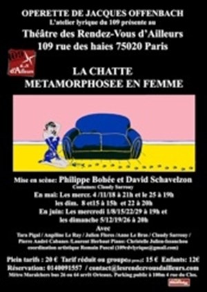 Affiche de La chatte métamorphosée en femme