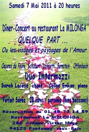 Affiche de Quelque part ou les paysages de l'amour