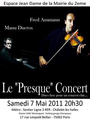 Affiche de Le presque concert