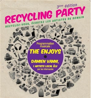 Affiche de Recycling Party Tour | Grenoble
