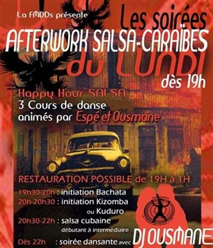 Affiche de Les afterworks salsa caraïbes
