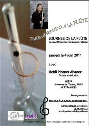 Affiche de Journée de la Flûte