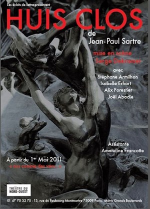 Affiche de Huis Clos - Theatre du Nord Ouest
