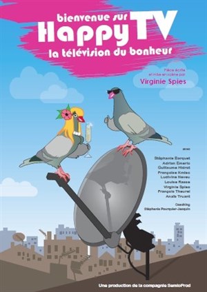 Affiche de Bienvenue sur Happy TV, la télévision du bonheur