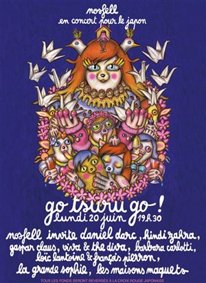 Affiche de Nosfell and friends pour le Japon