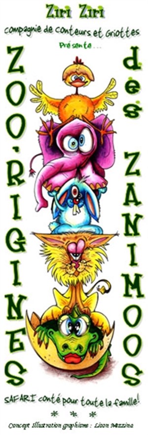 Affiche de Zoo'rigines des zaanimoos