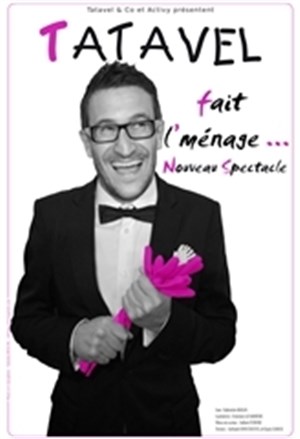 Affiche de Sylvain Vanstaevel dans Tatavel fait l'ménage
