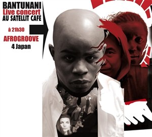 Affiche de Bantunani Live Afrogroove 4 Japan