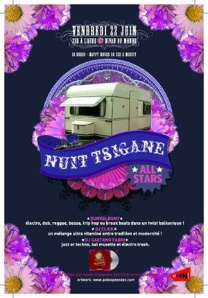 Affiche de Nuit tsigane all star