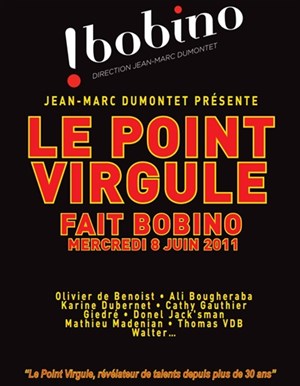 Affiche de Le Point Virgule fait Bobino