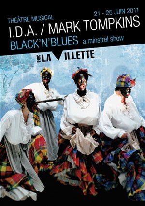 Affiche de I.D.A / Mark Tompkins Black'n'Blues a ministrel show