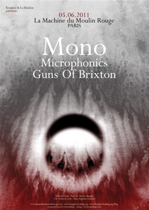 Affiche de Mono + Guns of Brixton