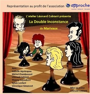 Affiche de La double inconstance de Marivaux