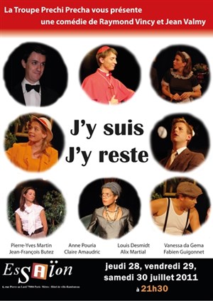 Affiche de J'y suis, j'y reste !