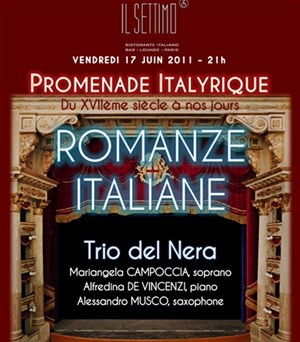 Affiche de Trio del Nera : Chants italiens anciens et modernes