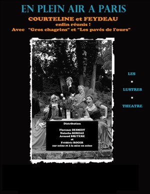 Affiche de Courteline et Feydeau enfin réunis ! avec : Gros chagrins et : Les pavés de l'ours