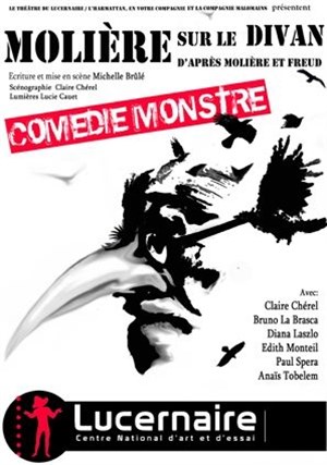 Affiche de Molière sur le divan
