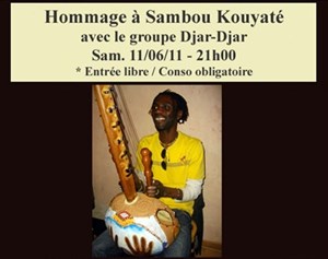 Affiche de Hommage à Sambou Kouyaté avec le groupe Djar-Djar