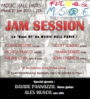 Affiche de Fête de la musique : Jam session